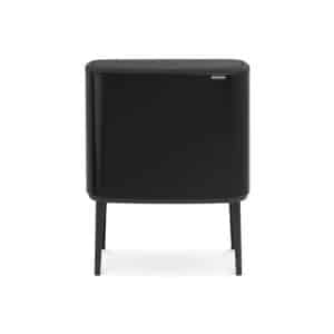 פח אשפה Brabantia Bo Touch Bin – דלת מגע, 36 ליטר, שחור מט