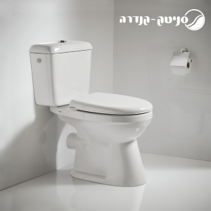 אסלה מונובלוק קנדרה KANDERA מושב הידראולי נשלף לבן
